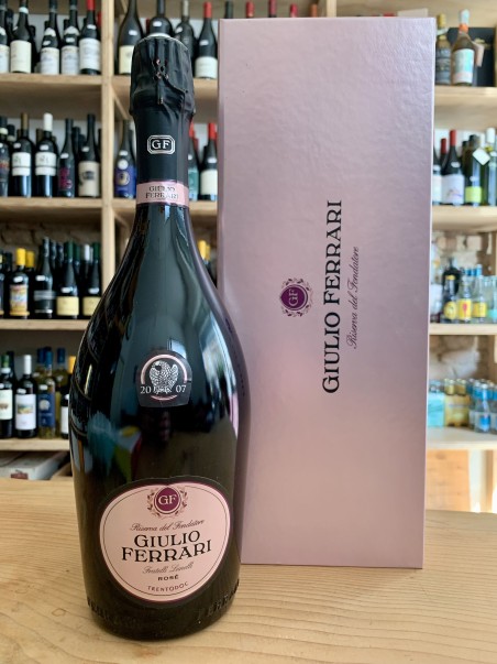 Ferrari Giulio Ferrari Riserva del Fondatore Rosè Extra Brut 2007 | Metodo Classico Trentino